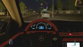 City Car Driving - Mercedes-Benz S65 AMG W220 | Night Racing