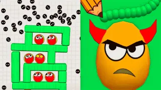 Draw to Smash Puzzle VS Hide Ball Brain Teaser Logic Puzzle | Levels Up