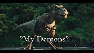 T-Rex and Raptors - My Demons [Happy Birthday GodOfTheWolfs and Ivie Walden]