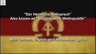 Der Heimliche Aufmarsch - East German Song - With Lyrics