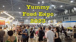 Yummy Food Expo Tour in 4K 美食展 #foodexpo #singapore #expo