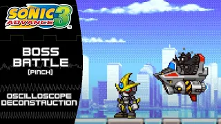 Sonic Advance 3 (GBA) - Boss Battle (Pinch) - Oscilloscope Deconstruction