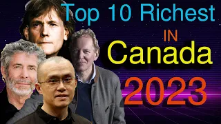 top 10 richest in Canada 2023 | richest people in the world, richest in Canada, Topviewer,