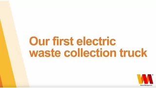 Our First Electric Waste Truck hits the Road