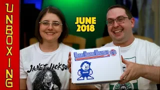 UNBOXING! Video Games Monthly June 2018 (10 Games) - Retro Video Game Subscription Box