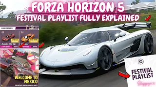 Forza horizon 5-How to complete the FULL festival playlist-Full festival playlist guide-Max points