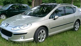 Peugeot 407 разовый осмотр автомобиля