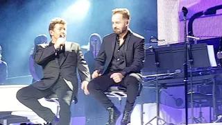 Michael Ball & Alfie banter "love changes everything" Leeds 8.12.17