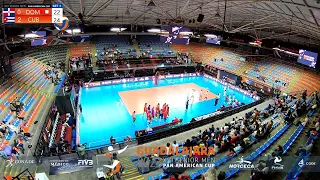 XVI Copa Panamericana NORCECA de Voleibol Varonil. CLASIFICACIONES 7/10 REPUBLICA DOMINICANA VS CUBA