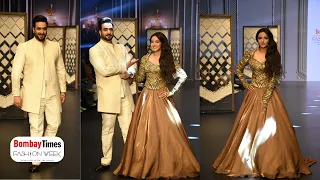 Jasmin Bhasin And Aly Goni Together Graced The Runway As The Showstopper At Bombay Times Fashion