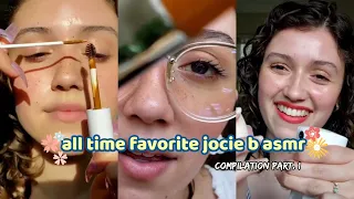 all time favorite tiktok jocie b asmr videos | compilation part.1