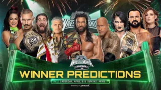 WWE WrestleMania 40 Winner Predictions