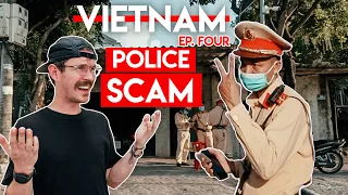 We did NOTHING wrong... Stopped by police (Vietnam on a motorbike)