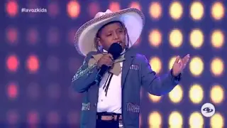 Jackson niño venezolano "Audicion". La voz kids Colombia Orgullo 🇻🇪😊👏