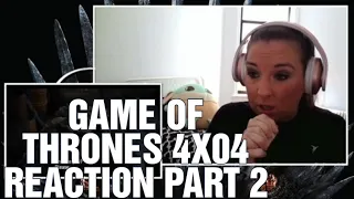 WHAT ARE THEY DOING TO THAT BABY?! Game of Thrones 4x04 "Oathkeeper" Reaction Part 2