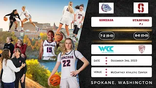 Gonzaga vs No. 3 Stanford | NCAA Women's Basketball | 12.3.23