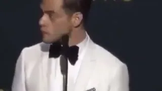 rami malek being confused