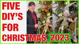 Christmas 2023 / Five Gorgeous And Affordable Christmas DIYS / Ramon At Home Christmas