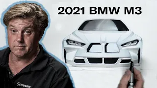 2021 BMW M3/M4 get redesign of controversial face | Chip Foose Draws a Car - Ep. 16