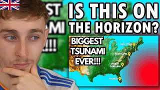 Brit Reacting to The Tsunami That Could Destroy The US East Coast!