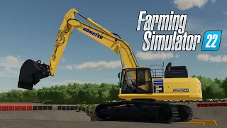 Farming Simulator 22 | Timelapse | 12 | Construction | Gradin Crew