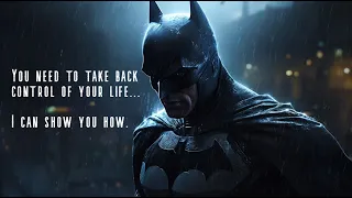 Batman helps you overcome self-sabotage...#batman #thedarkknight #batmanarkhamknight #father
