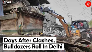Delhi demolition drive continues despite Supreme Court’s ‘status quo’ order | Jahangirpuri Violence