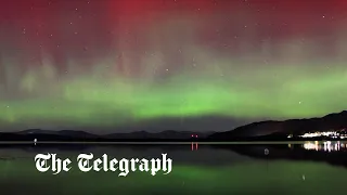 Breathtaking Northern Lights across UK in rare aurora phenomenon