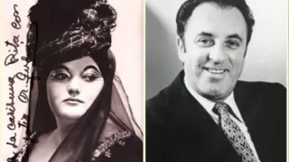 Carlo Bergonzi & Angeles Gulin-"Teco io sto", Un Ballo in Maschera, London-exc. 9