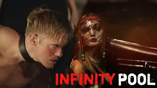 Infinity Pool  (2023)  explained in manipuri  ||  Horror || sci-fi || (18+) mme