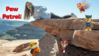 Assistant Searches for Paw Patrol while learning about the Grand Canyon