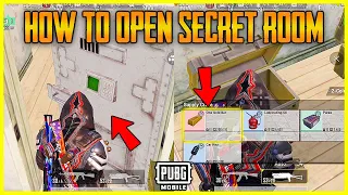 PUBGM METRO ROYALE SECRET ROOM LOOT + HOW TO OPEN SECRET ROOM + WHERE TO FIND PASSWORD LETTER 😍👀🔥