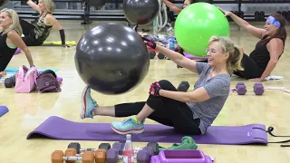 Cathe Friedrich's Glutes and Core Galore Live Workout