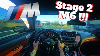 Cutting up with a random M3 and 330 I ran into !! 800HP M6 POV Drive !!