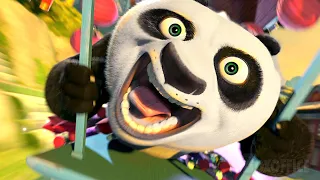 Entra el Maestro Dragón | Kung Fu Panda | Clip en Español