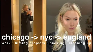 chicago & nyc vlog (speaking on a panel, black friday prep, packing for england)