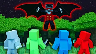 Minecraft Manhunt, But I'm A Vampire...