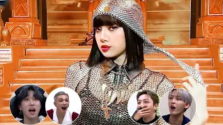 IDOLS reaction to LISA appearance in Kingdom [SKZ, BTOB, ATEEZ, SF9]