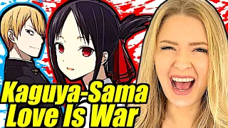 Couple Reacts To KAGUYA-SAMA: LOVE IS WAR For The First Time (Season 1 Supercut)