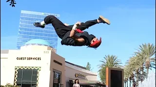 REAL LIFE NINJA IN PUBLIC | Flips, Tricks and Martial Arts