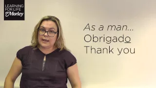 How to Say Thank You in Portuguese