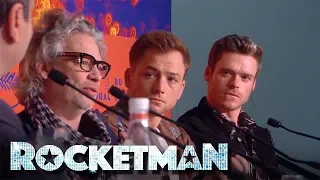 Cannes 2019: ROCKETMAN Press Conference (Taron Egerton, Bryce Dallas Howard, Richard Madden)