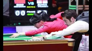 Ronnie O'Sullivan vs Pan Xiaoting Amazing 9 Ball Exhibition between Best Snooker and 9-Ball Player