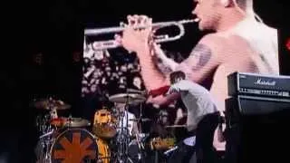 Red Hot Chili Peppers - Chad and Josh Drum Solo + Flea On Trumpet (Live Chorzów Poland 2007)