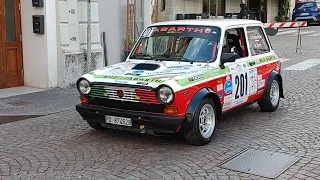 10 Valsugna Historic Rally  2022 partenza Trofeo A112 30 aprile