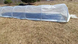 How to Build a Mini Tunnel for Growing Seedlings