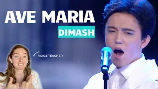 Voice Teacher Reacts to Ave Maria by Dimash