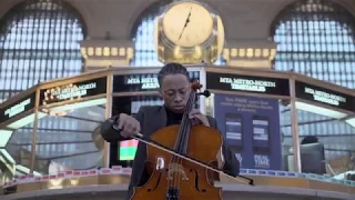 Aaron Stokes Cello Player Grand Central Station New York City