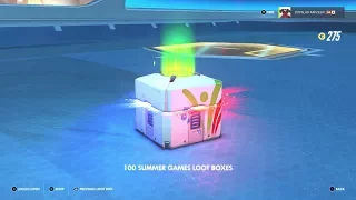 Overwatch Summer Games 2017- 100 Loot Box Opening