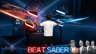 Beat Saber Mixed Reality - Coffin Dance (Astronomia 2K19 (Radio Edit) - Stephan F)